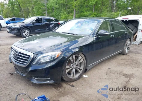 2015 Mercedes-Benz S 550 4Matic z USA, uszkodzony, nr VIN WDDUG8FB8FA087742
